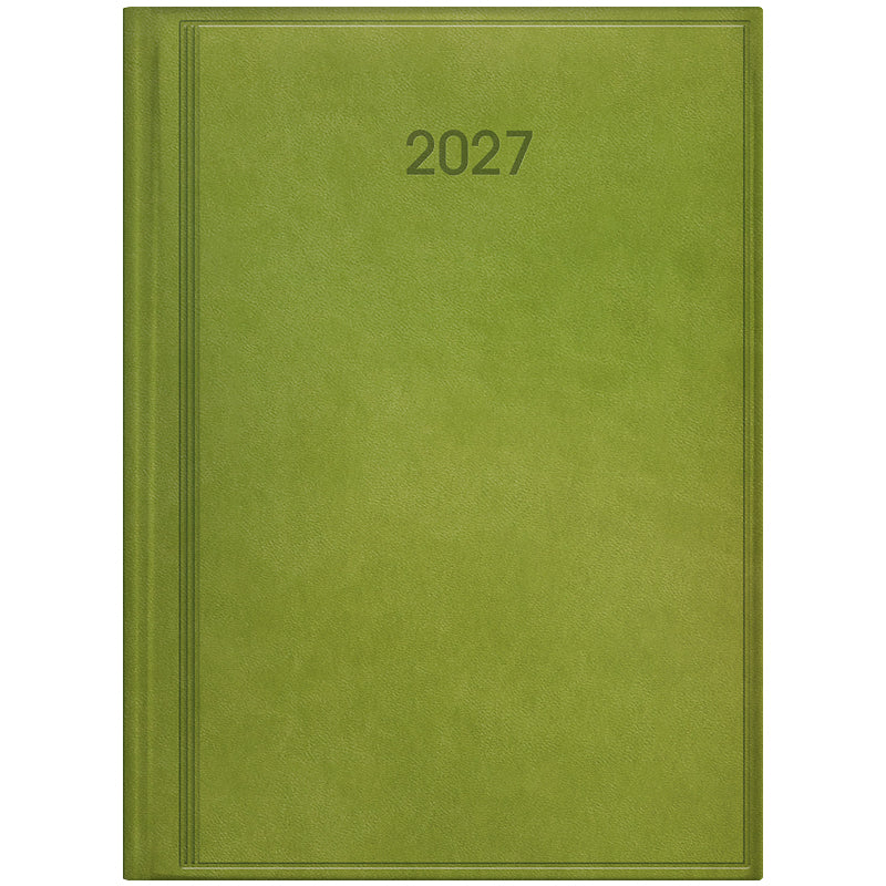 Щоденник датований BRUNNEN 2027 Стандарт Torino, cвітло-оливковий, 73-795-38-567