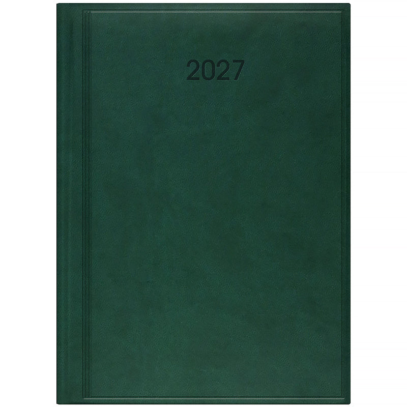 Щоденник датований BRUNNEN 2027 Стандарт Torino, зелений, 73-795-38-507