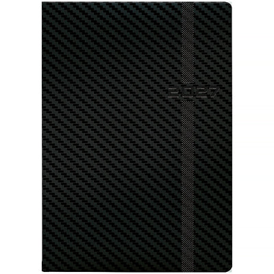 Щоденник датований BRUNNEN 2027 Стандарт Soft Carbon, чорний, 73-795-31-907