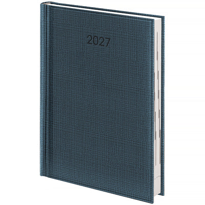 Щоденник датований BRUNNEN 2027 Стандарт Linetta, синій, 73-795-30-307