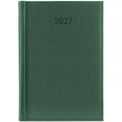 Щоденник датований BRUNNEN 2027 Стандарт Linetta, зелений, 73-795-30-507