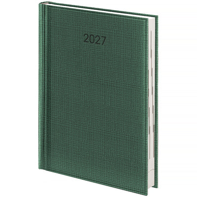 Щоденник датований BRUNNEN 2027 Стандарт Linetta, зелений, 73-795-30-507